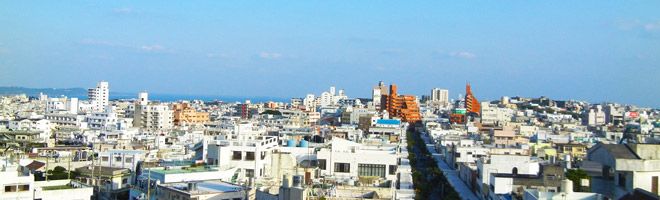 沖縄市の風景