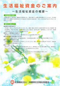 資金 制度 福祉 生活 貸付