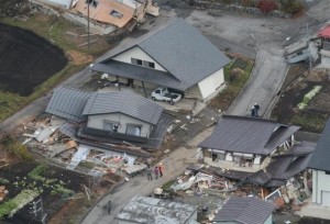 長野県神城断層地震災害