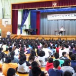 学校での福祉講演会