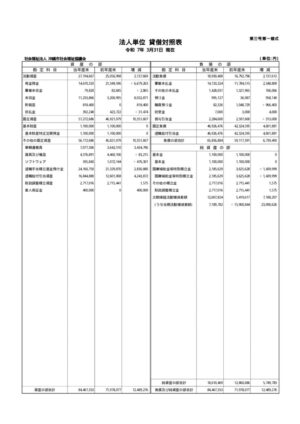 令和06年度貸借対照表のサムネイル